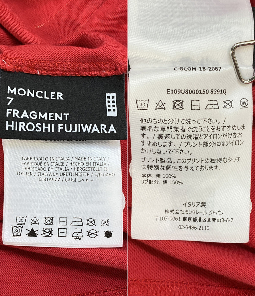 MONCLER 半袖Ｔシャツ ×HIROSHI FUJIWARA メンズ SIZE S モンクレール