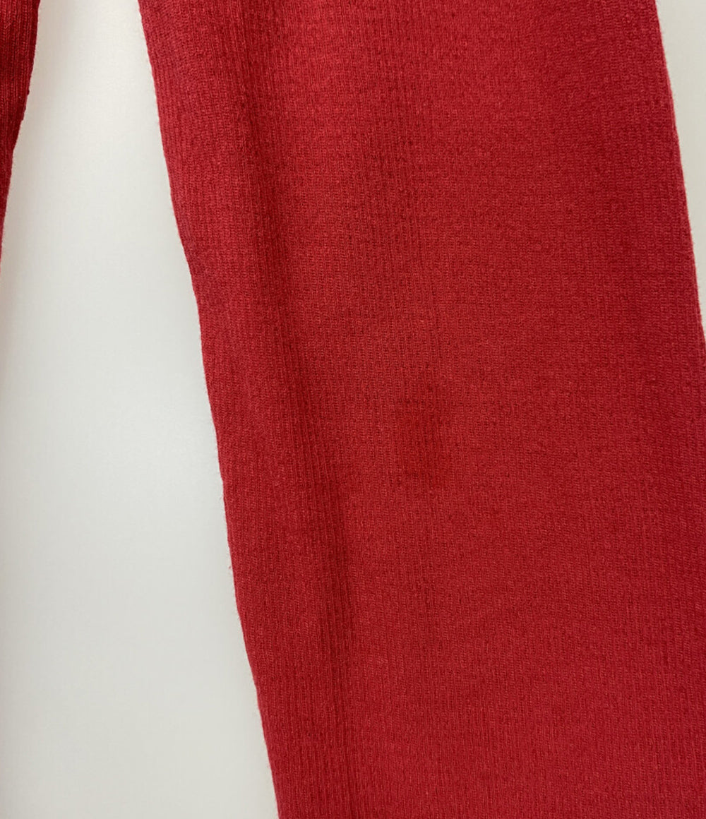 AMOMENTO 長袖Ｔシャツ 26SS レッド AM26SS03TSRD0 レディース SIZE - アモーメント