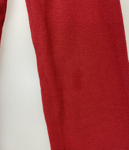 AMOMENTO 長袖Ｔシャツ 26SS レッド AM26SS03TSRD0 レディース SIZE - アモーメント