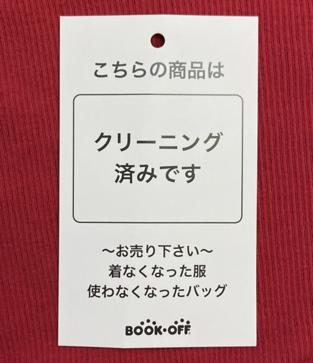 AMOMENTO 長袖Ｔシャツ 26SS レッド AM26SS03TSRD0 レディース SIZE - アモーメント