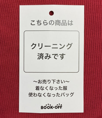 AMOMENTO 長袖Ｔシャツ 26SS レッド AM26SS03TSRD0 レディース SIZE - アモーメント