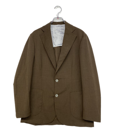 BARBA テーラードジャケット EASY-JAP ブラウン メンズ SIZE 46 バルバ