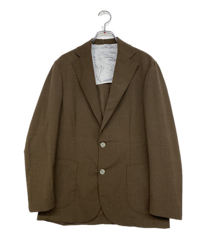 BARBA テーラードジャケット EASY-JAP ブラウン メンズ SIZE 46 バルバ