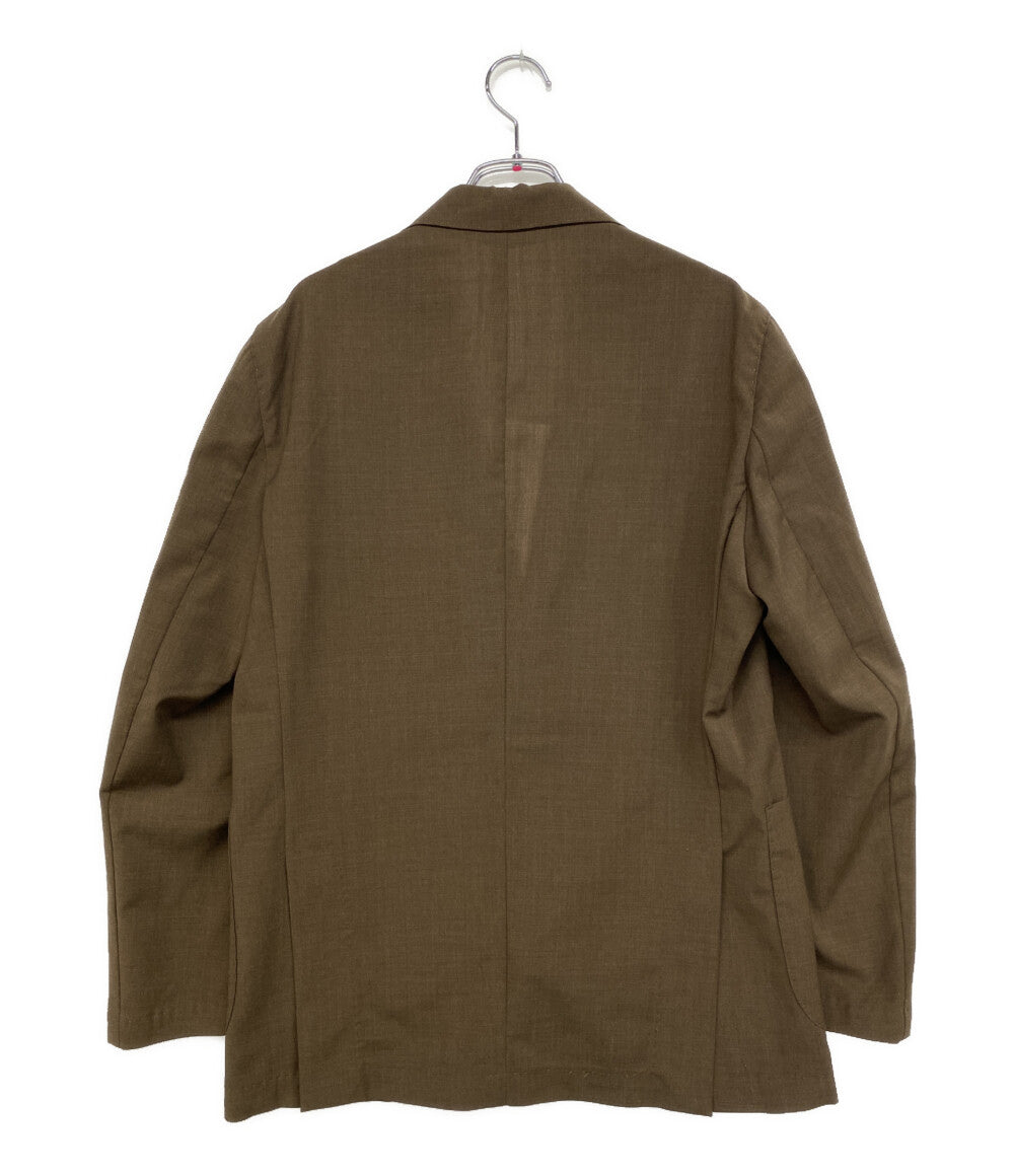 BARBA テーラードジャケット EASY-JAP ブラウン メンズ SIZE 46 バルバ