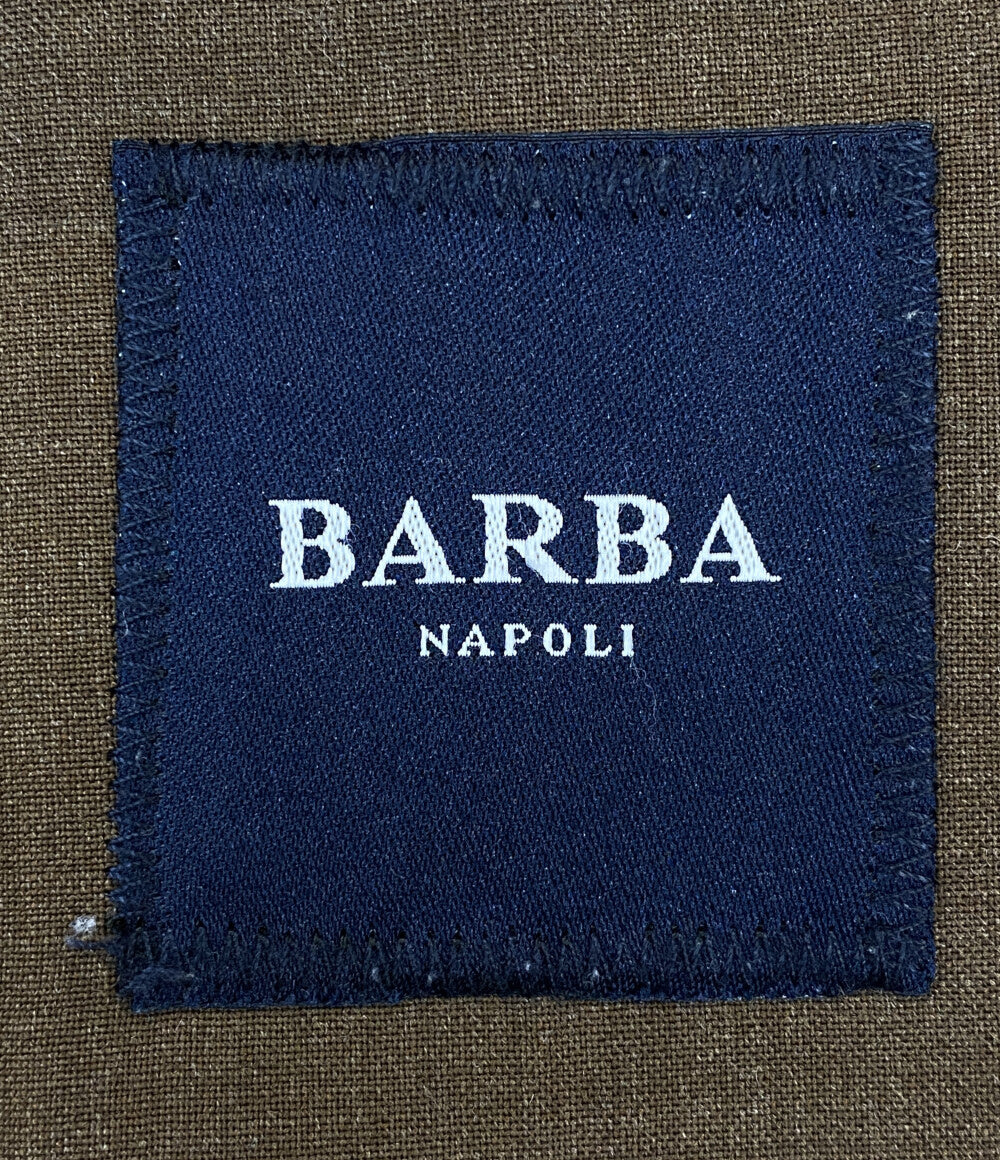 BARBA テーラードジャケット EASY-JAP ブラウン メンズ SIZE 46 バルバ