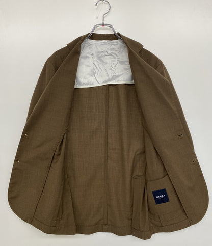 BARBA テーラードジャケット EASY-JAP ブラウン メンズ SIZE 46 バルバ