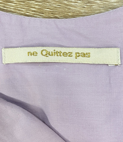 ne Quittez pas ノースリーブワンピース フラワーペイズリー 24ss レディース SIZE S ヌキテパ