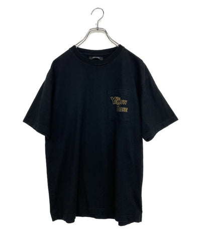 MINEDENIM 半袖Ｔシャツ 2308-6002-99-L2 the yellow rose ブラック メンズ SIZE L マインデニム
