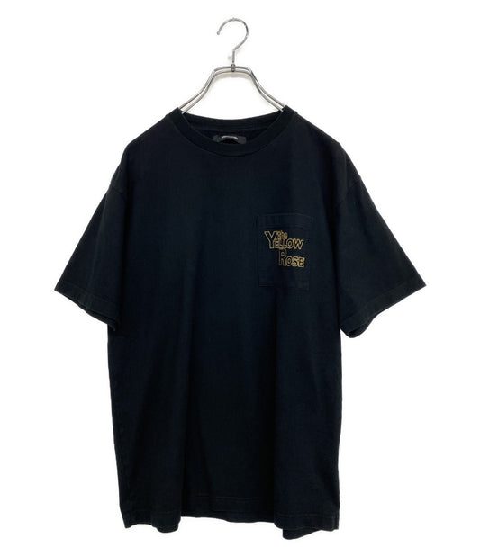 MINEDENIM 半袖Ｔシャツ 2308-6002-99-L2 the yellow rose ブラック メンズ SIZE L マインデニム