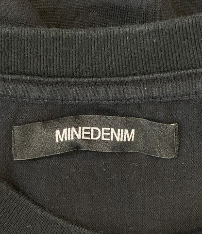 MINEDENIM 半袖Ｔシャツ 2308-6002-99-L2 the yellow rose ブラック メンズ SIZE L マインデニム