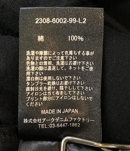 MINEDENIM 半袖Ｔシャツ 2308-6002-99-L2 the yellow rose ブラック メンズ SIZE L マインデニム