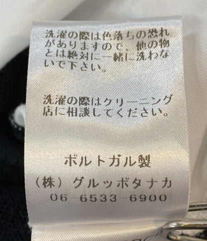 NINA RICCI レースインサート半袖Tシャツ 5A-T0014-C0104 レディース SIZE L ニナリッチ