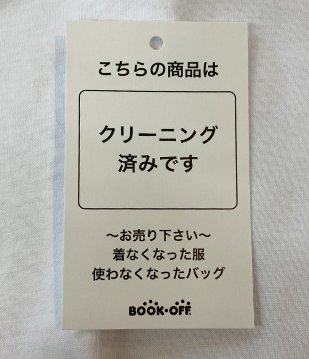NINA RICCI レースインサート半袖Tシャツ 5A-T0014-C0104 レディース SIZE L ニナリッチ