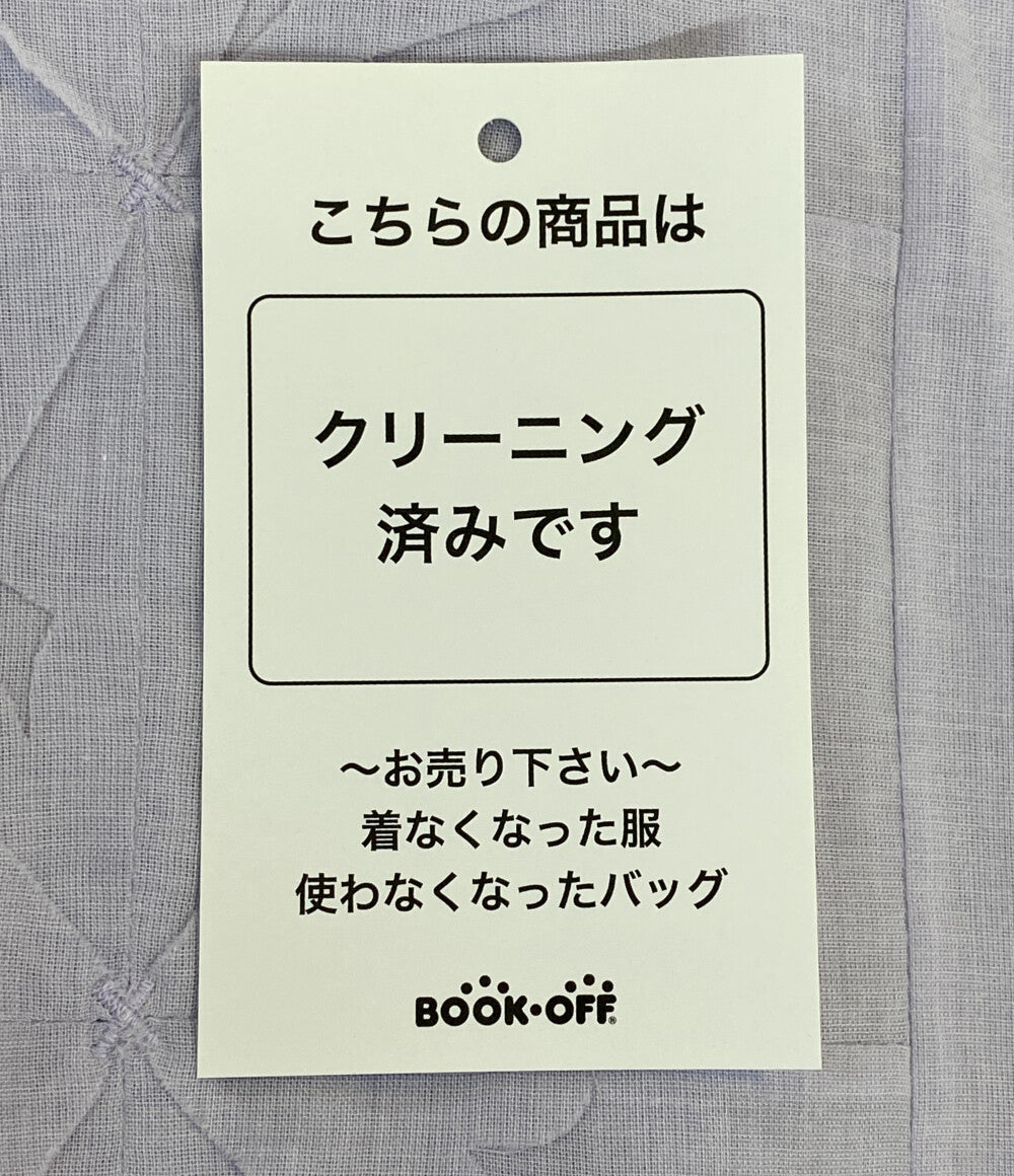AKRIS ブラウス パープル フラワー レディース SIZE US4 アクリス