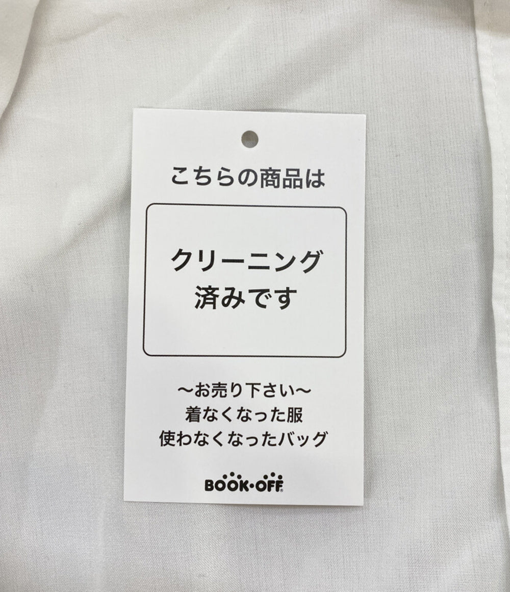 COMME des GARCONS パフスリーブワンピース ホワイト 22SS RI-B018 レディース SIZE M コムデギャルソン