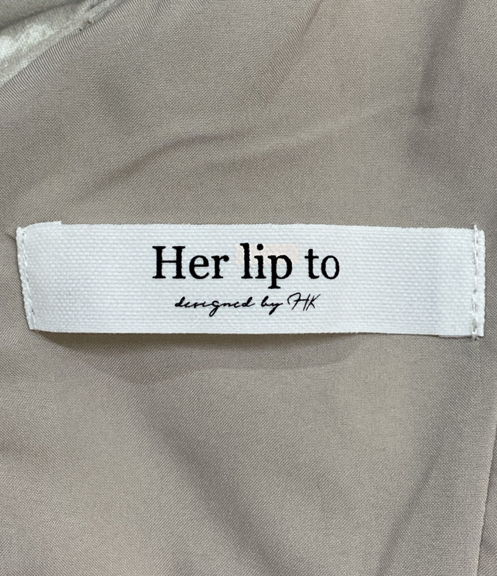 Her lip to ノースリーブワンピース Secret Garden Midi Dress 1252305152 レディース SIZE S ハーリップトゥ