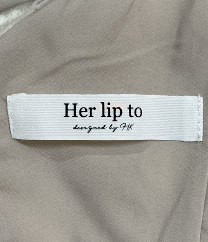 Her lip to ノースリーブワンピース Secret Garden Midi Dress 1252305152 レディース SIZE S ハーリップトゥ