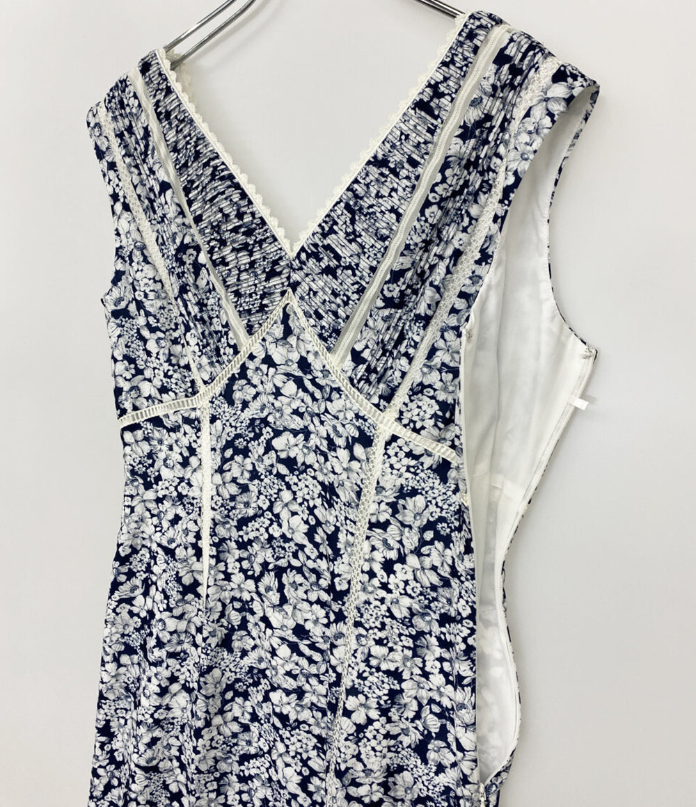 Her lip to ノースリーブワンピース Lace Trimmed Floral Dress レディース SIZE M ハーリップトゥ