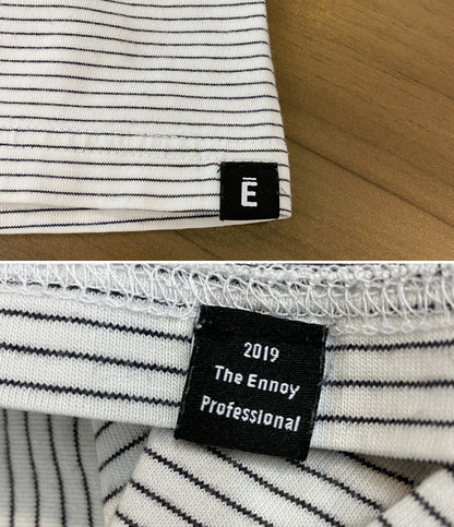 The Ennoy Professional 半袖Ｔシャツ ボーダー SS20BRENCT02AM メンズ SIZE L ザエンノイプロフェッショナル