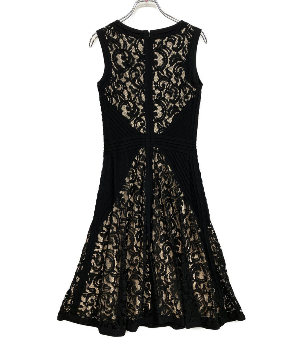 TADASHI SHOJI Vネック レースノースリーブワンピース レディース SIZE - タダシショージ