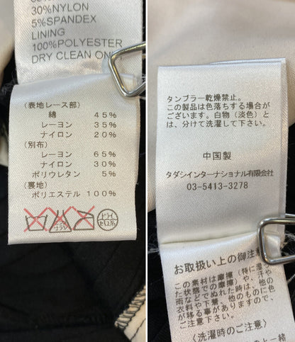 TADASHI SHOJI Vネック レースノースリーブワンピース レディース SIZE - タダシショージ