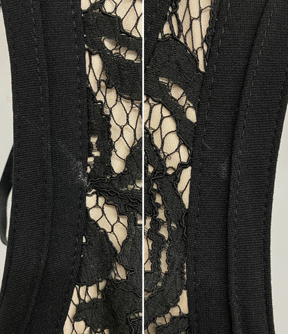 TADASHI SHOJI Vネック レースノースリーブワンピース レディース SIZE - タダシショージ