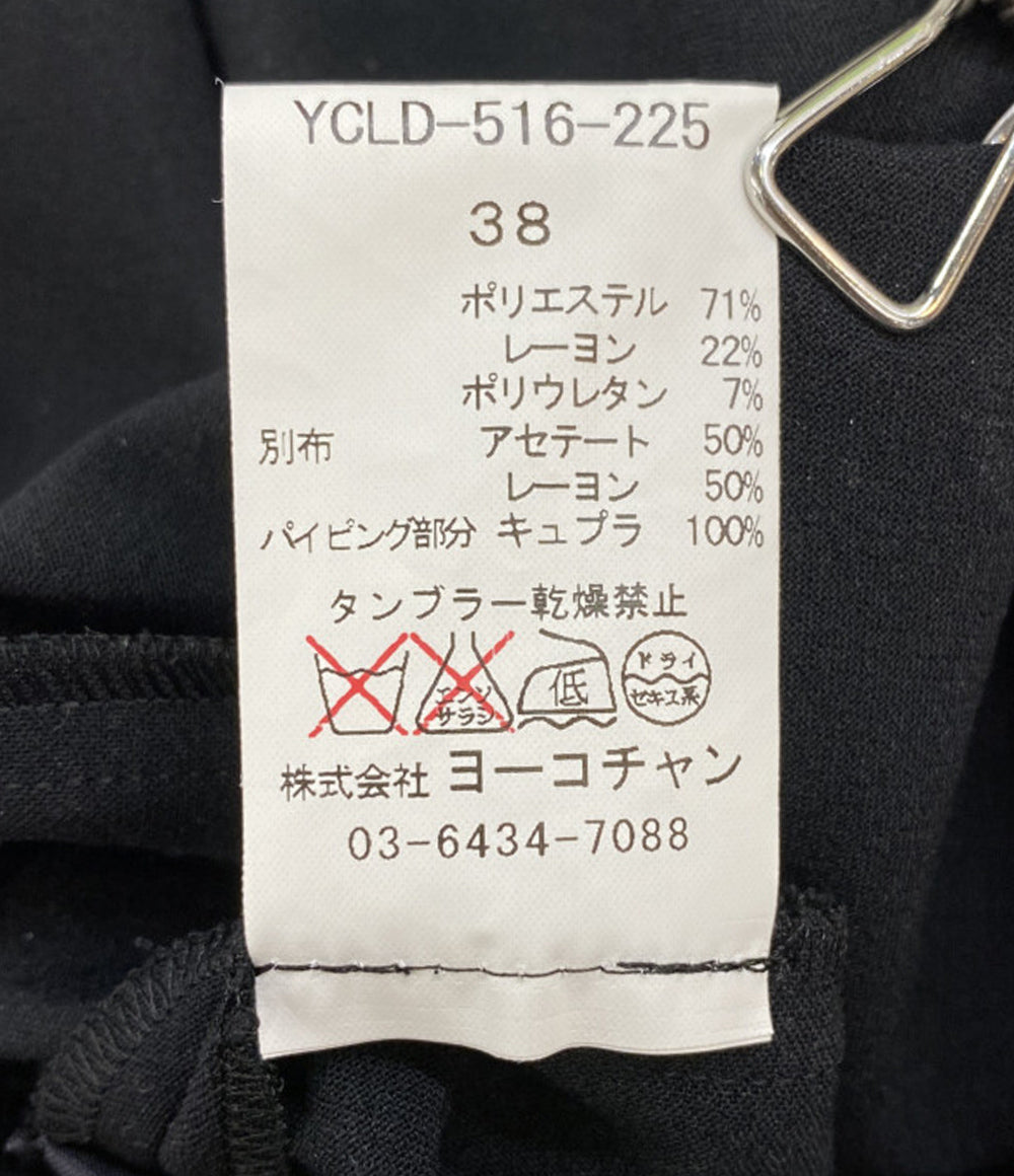 YOKO CHAN ワンショルダーワンピース YCLD-516-225 レディース SIZE 38 ヨーコチャン