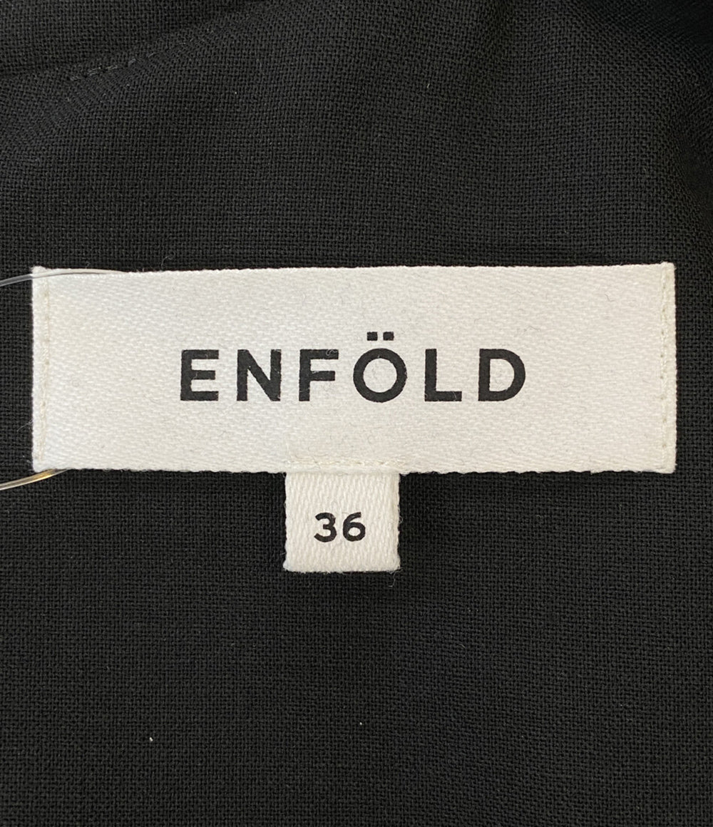 ENFOLD ノースリーブオールインワン 300BS233-3180 レディース SIZE 36 エンフォルド