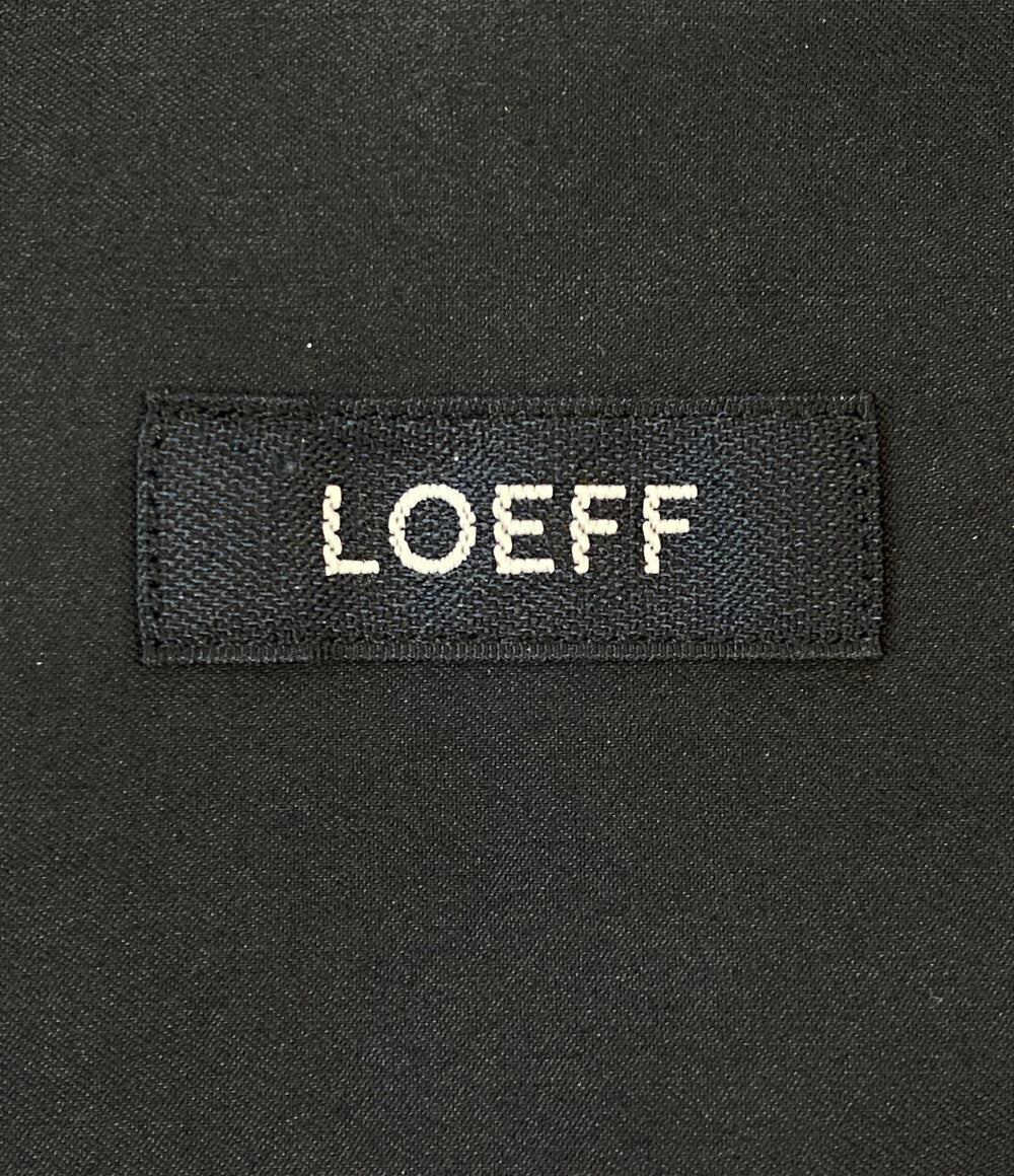 LOEFF 半袖シャツ スーピマ コットン ブロード ウエストポイント クラシカル シャツ 8816-299-0014 レディース SIZE 1 ロエフ
