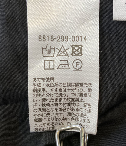 LOEFF 半袖シャツ スーピマ コットン ブロード ウエストポイント クラシカル シャツ 8816-299-0014 レディース SIZE 1 ロエフ