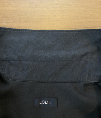 LOEFF 半袖シャツ スーピマ コットン ブロード ウエストポイント クラシカル シャツ 8816-299-0014 レディース SIZE 1 ロエフ