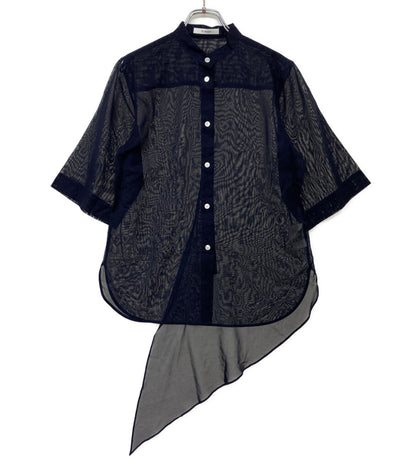 CINOH 半袖シャツ 24SST500 別注 SHEER HALF SLEEVE SHIRT レディース SIZE F チノ