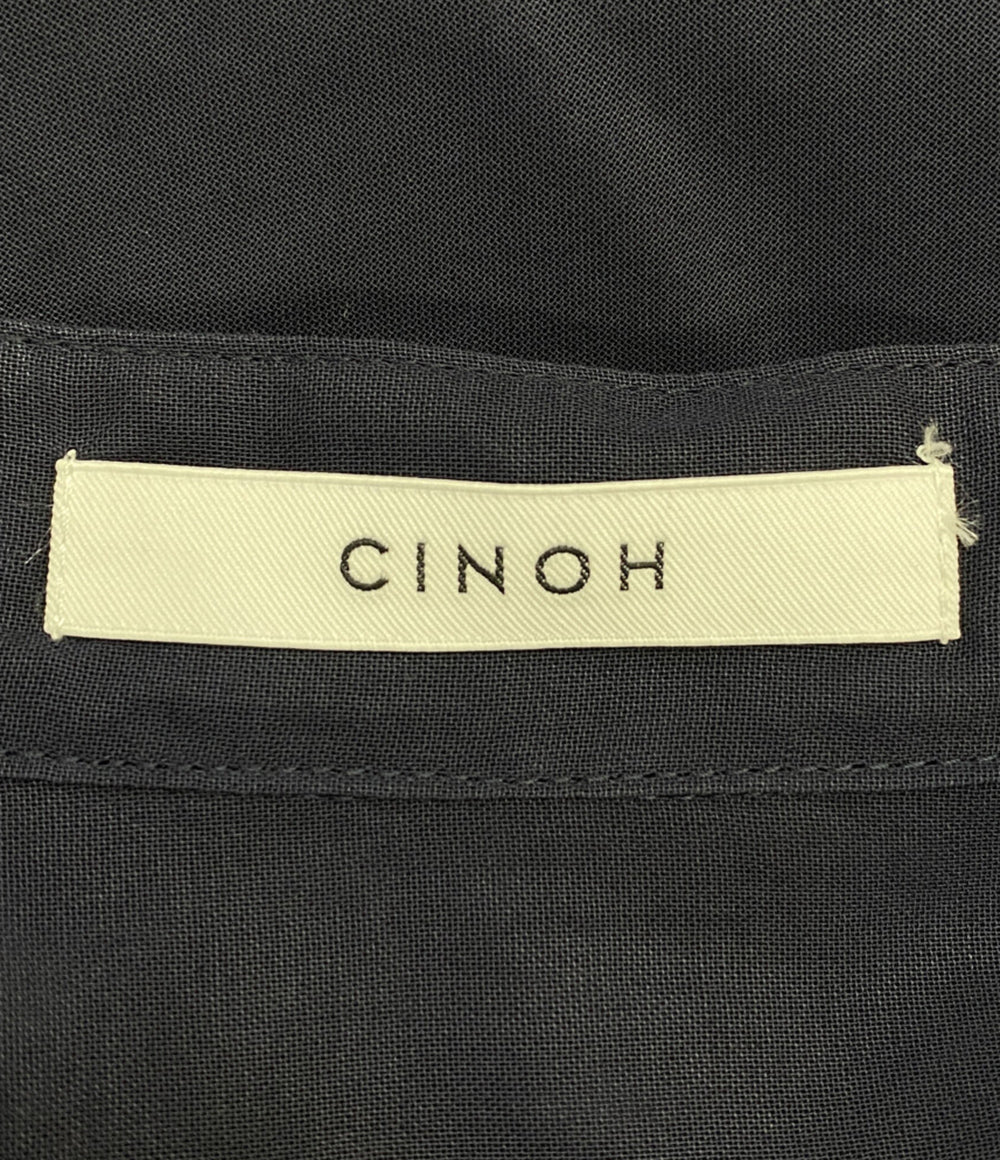 CINOH 半袖シャツ 24SST500 別注 SHEER HALF SLEEVE SHIRT レディース SIZE F チノ
