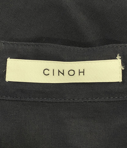 CINOH 半袖シャツ 24SST500 別注 SHEER HALF SLEEVE SHIRT レディース SIZE F チノ