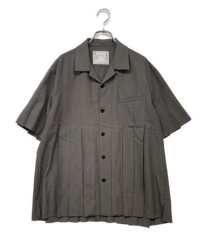 sacai 半袖シャツ Suiting Shirt 23SS 23-02950M レディース SIZE 2 サカイ