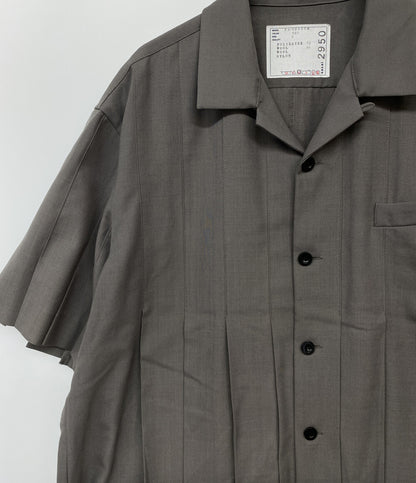 sacai 半袖シャツ Suiting Shirt 23SS 23-02950M レディース SIZE 2 サカイ
