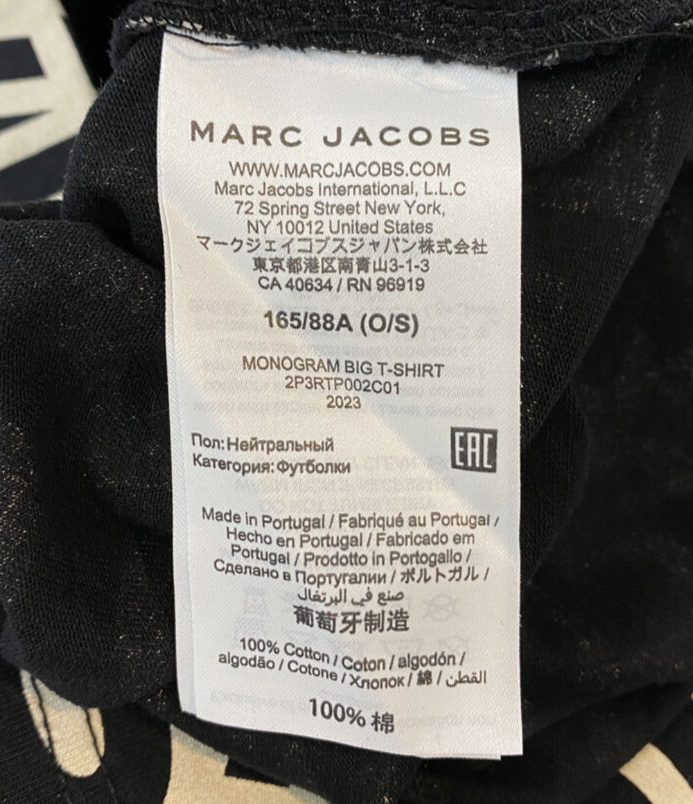 MARC JACOBS 半袖Tシャツ ロゴ総柄 2P3RTP002C01 メンズ SIZE O/S マークジェイコブス