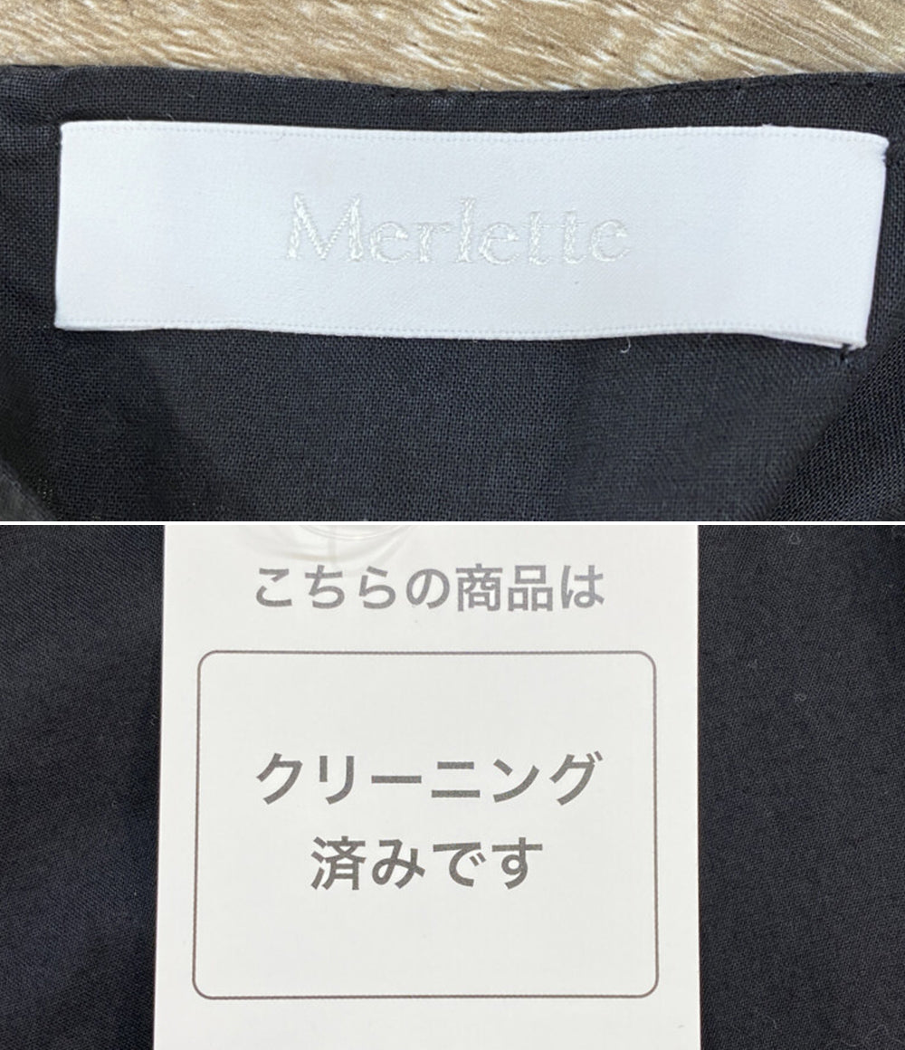 Merlette コットンティアードワンピース 3610300049 レディース SIZE XS マーレット