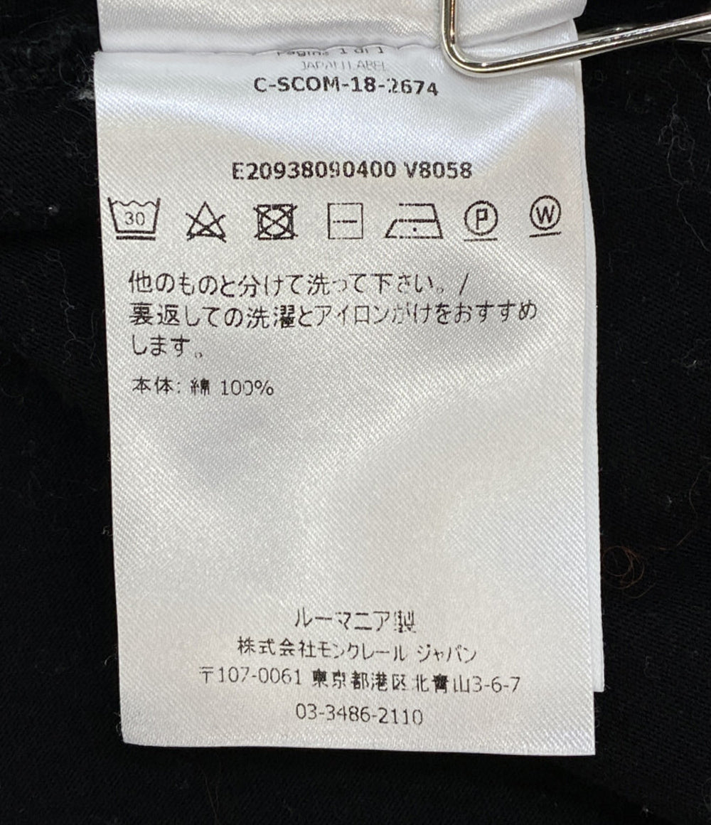 MONCLER 半袖Ｔシャツ ブラック レディース SIZE S モンクレール