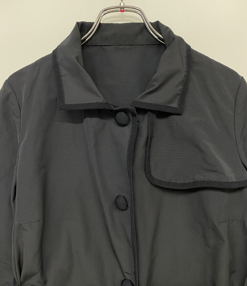 MONCLER コート ネイビー レディース SIZE - モンクレール