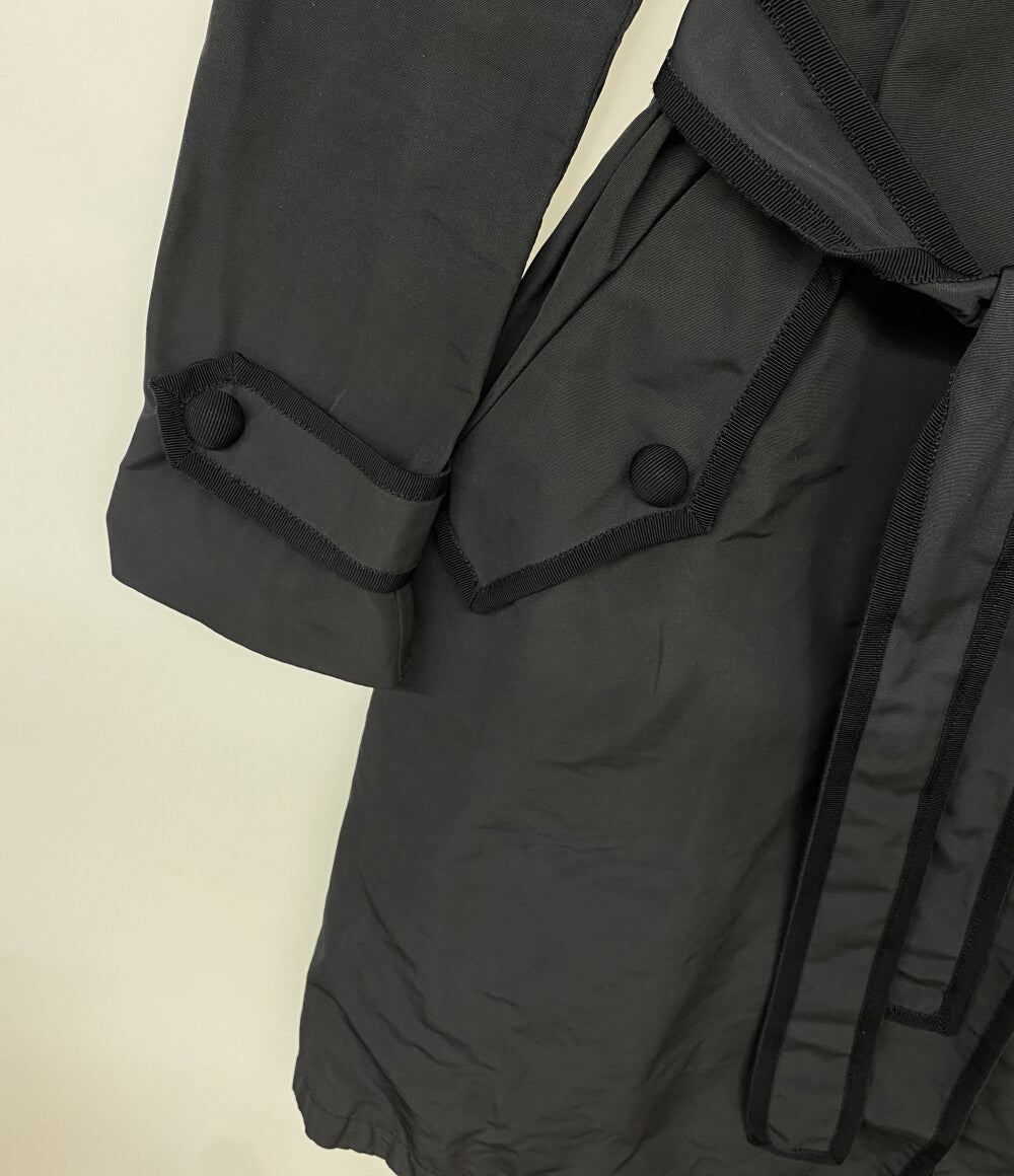 MONCLER コート ネイビー レディース SIZE - モンクレール