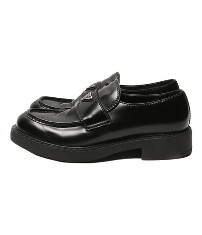 PRADA チョコレートブラッシュドレザーローファー 2DE127 メンズ SIZE 10 プラダ