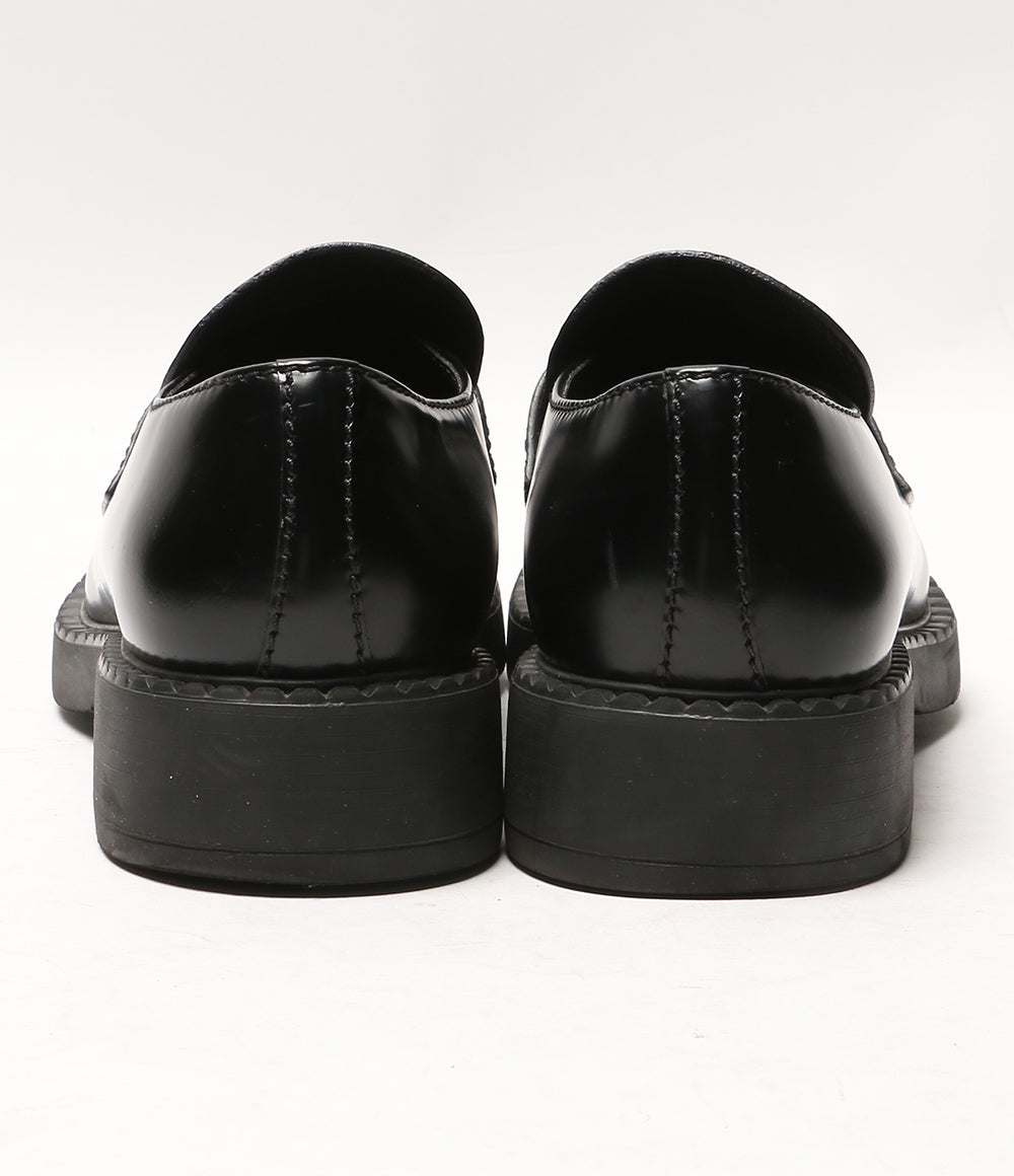 PRADA チョコレートブラッシュドレザーローファー 2DE127 メンズ SIZE