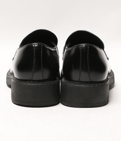 PRADA チョコレートブラッシュドレザーローファー 2DE127 メンズ SIZE 10 プラダ