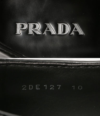 PRADA チョコレートブラッシュドレザーローファー 2DE127 メンズ SIZE 10 プラダ
