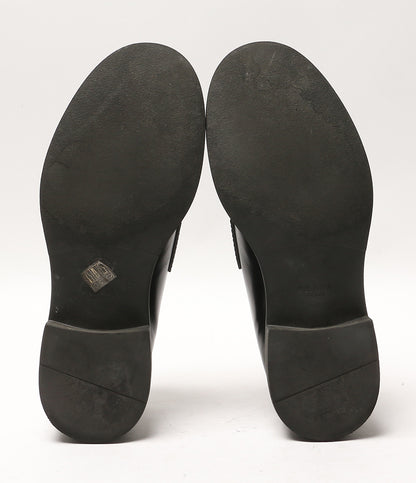PRADA チョコレートブラッシュドレザーローファー 2DE127 メンズ SIZE 10 プラダ