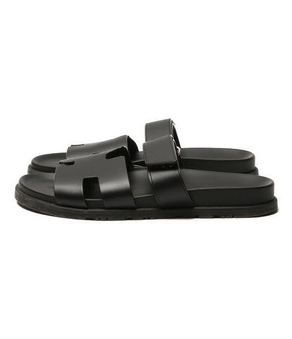 HERMES サンダル シプレ ノワール 222000ZH メンズ SIZE 44.5 エルメス