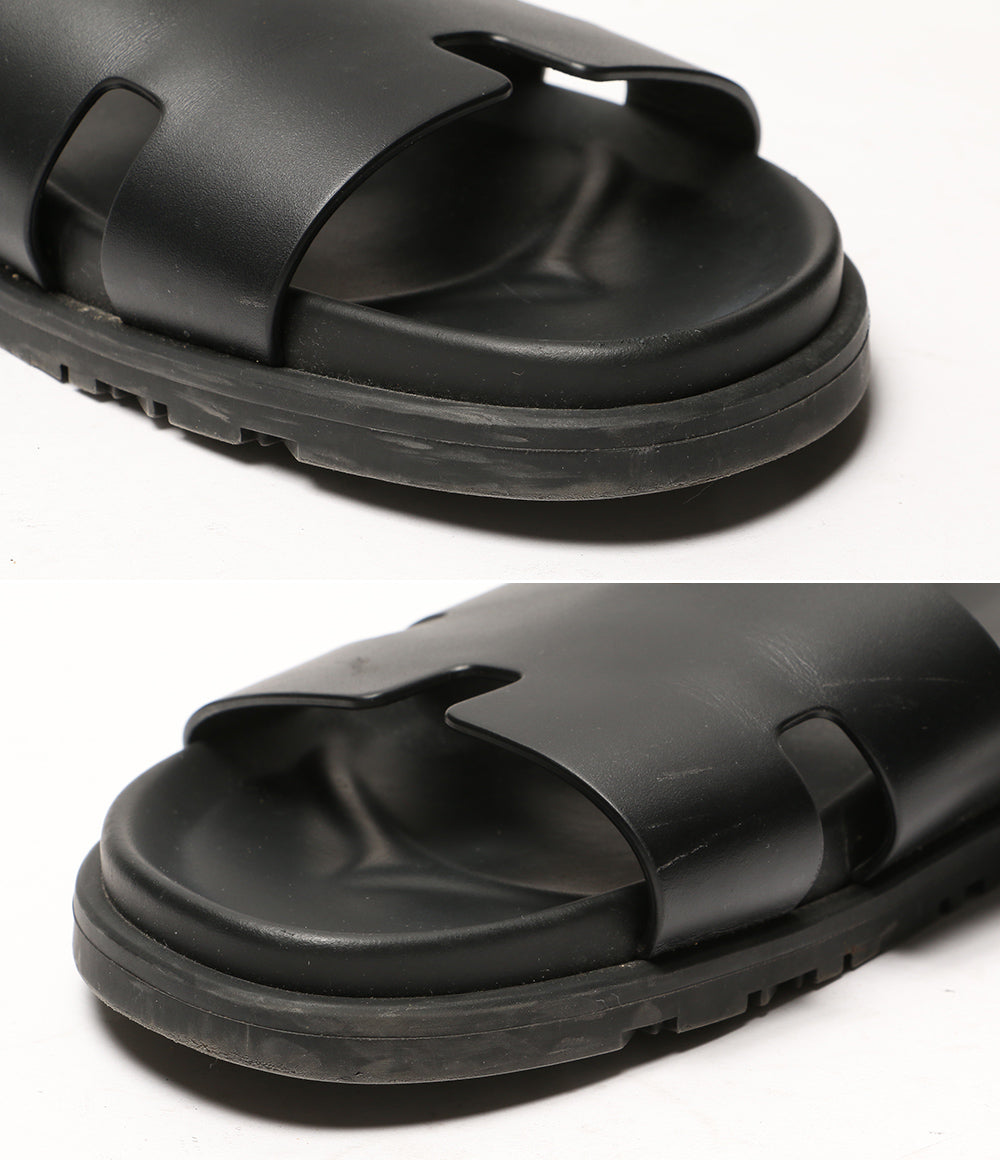 HERMES サンダル シプレ ノワール 222000ZH メンズ SIZE 44.5 エルメス