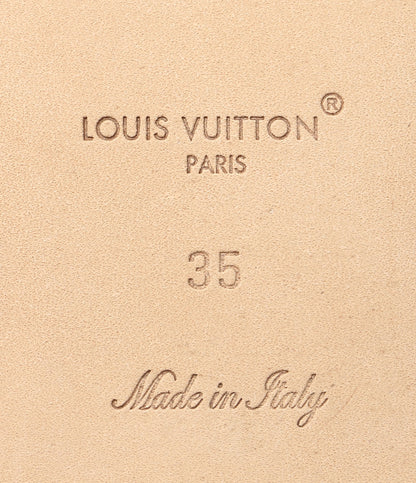 美品 LOUIS VUITTON サンダル LVイソラ レディース SIZE 35 ルイヴィトン