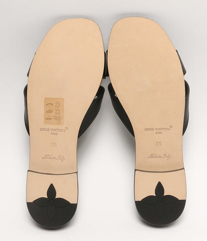 美品 LOUIS VUITTON サンダル LVイソラ レディース SIZE 35 ルイヴィトン